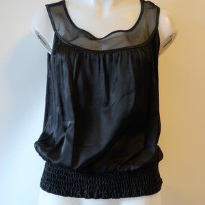 NANETTE LEPORE SLEEVELESS SILK TANK TOP BLOUSE 10*